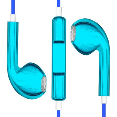 Auricular Brobotix Te15Auds01 Audífonos Azul Alámbrico