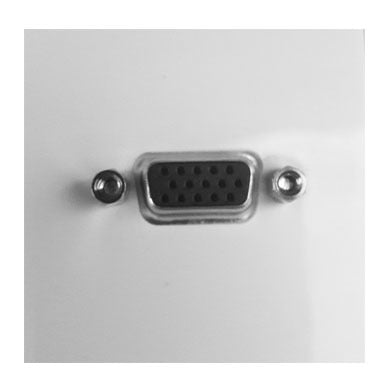 Tapa Con Conector Brobotix 621973 (Faceplate) Svga Puerto Hembra Color Blanco Incluye Caja (621973)