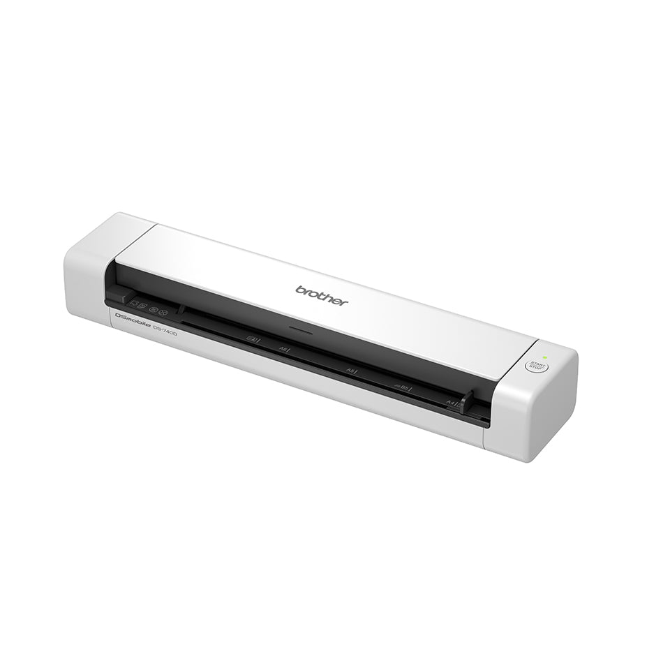 Escaner Brother Ds740D Portatil, Duplex Con Velocidad De 15 Ppm Y 30 Imp, Conectividad Usb 3.0 Alimentador De Paginas U-Path.