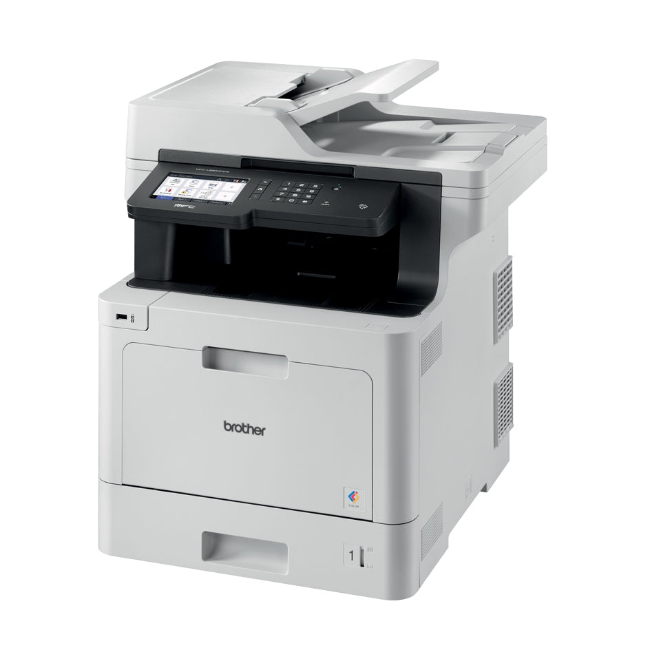 Impresora Multifuncional Brother Mfc-L8900Cdw Láser Color Valor Mfcl8900Cdw 33 Ppm B/N/Color Full Dúplex Gigabit Ethernet Wifi Cama Plana Oficio Tóners De Hasta 6500 Págs