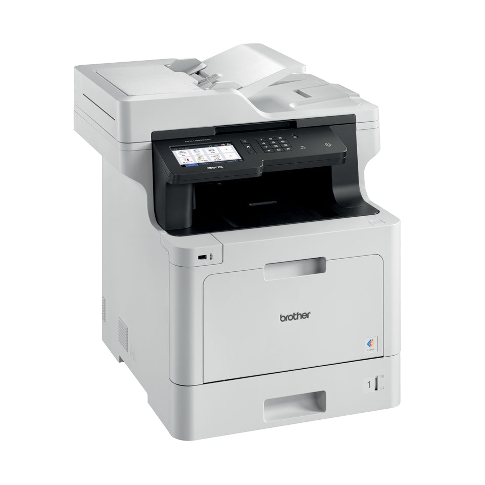 Impresora Multifuncional Brother Mfc-L8900Cdw Láser Color Valor Mfcl8900Cdw 33 Ppm B/N/Color Full Dúplex Gigabit Ethernet Wifi Cama Plana Oficio Tóners De Hasta 6500 Págs