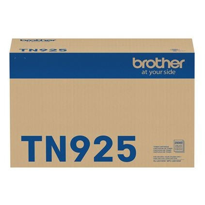 Tóner Brother Tn925 Valor Negro Rendimiento Aproximado 25000 Páginas Compatible Con Hll6415Dw Mfcl6915Dw