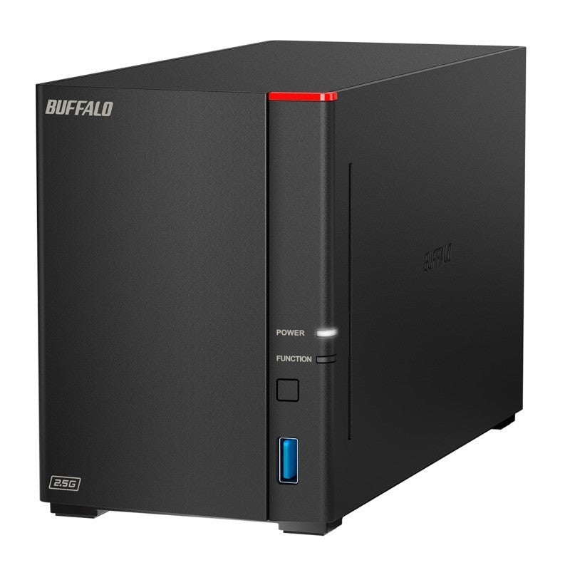 Nas Linkstation 720D 2Bay 8Tb (2X4Tb) Raid 0/1 Rj45 2.5Gb Usb 2.0