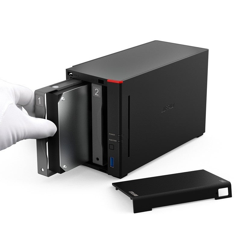 Nas Linkstation 720D 2Bay 8Tb (2X4Tb) Raid 0/1 Rj45 2.5Gb Usb 2.0