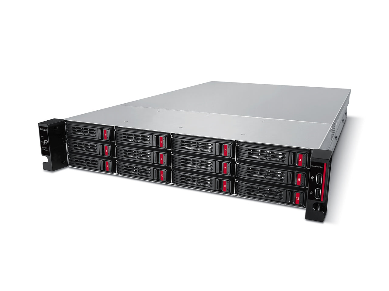 Nas Terastation 52210Rh 12Bay 64Tb 4X16Tb 2U 0/1/5/6 10Gbe