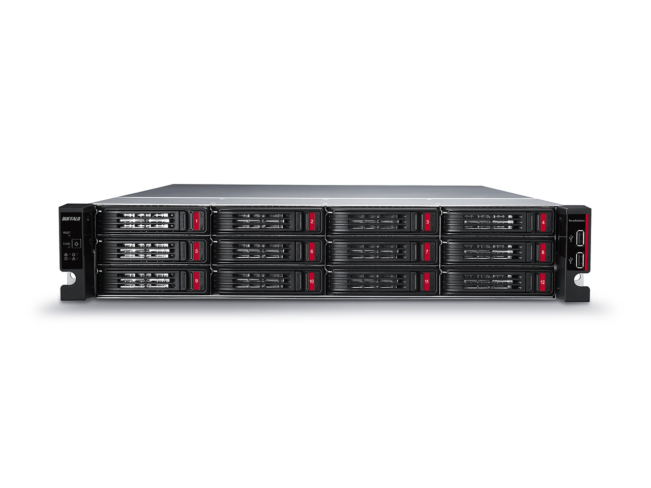 Nas Terastation 52210Rh 12Bay 64Tb 4X16Tb 2U 0/1/5/6 10Gbe