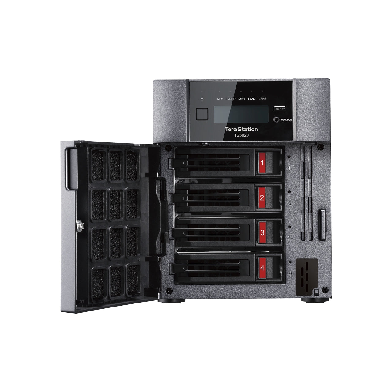 Nas Terastation 5420Dn2402 4Bay 24Tb (2X12Tb) Raid 1/5/6 Iscsi 10G