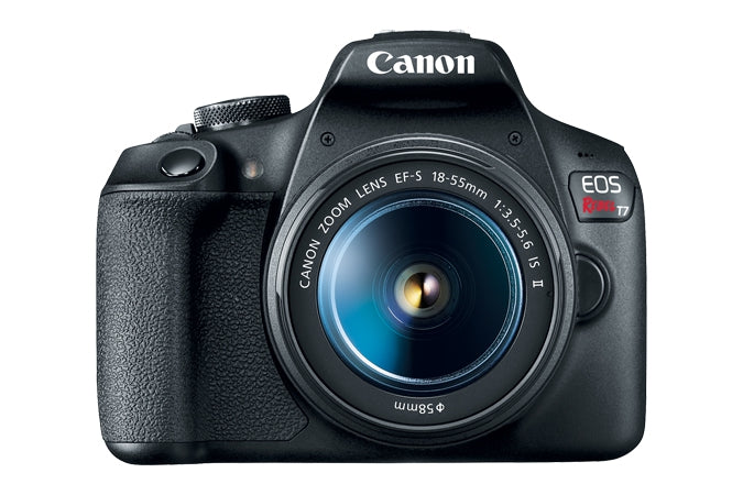 Camara Canon Eos Rebel T7 24.10 Mp C/Lente 18-55Mm, Cmos, Wifi, Nfc, Lcd 3.0 Full Hd