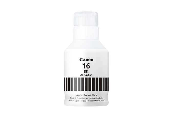 (Ed) Botella De Tinta Canon Gi-16 Negro 167 Ml Para Gx7010Gx6010 4408C001Aa