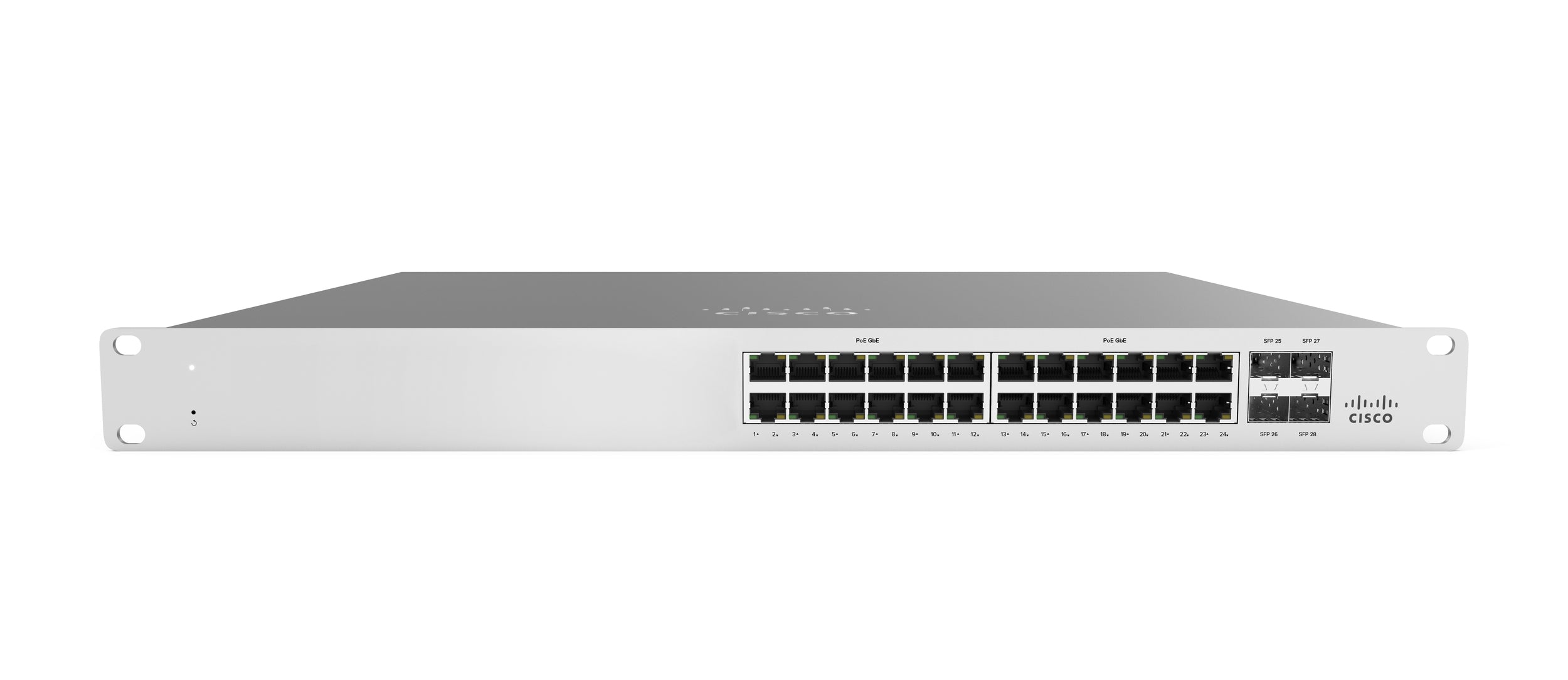 Switch Cisco Meraki 24 Puertos Poe Administrable Desde Nube (Requiere Licenciamieto)