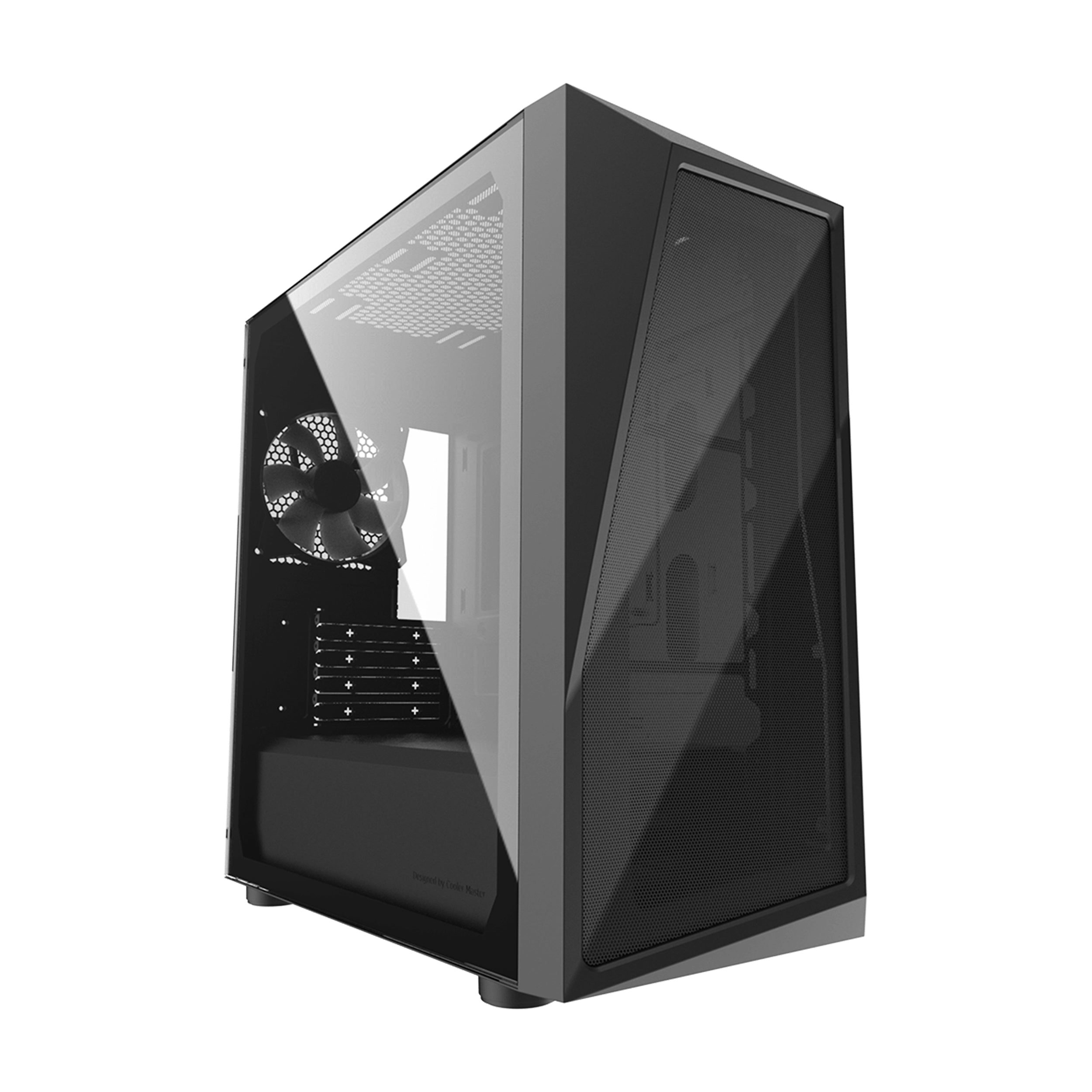 Gabinete Cooler Master Cp320-Kgnn-S03 Usb 2.0/3.2 Sin Fuente 1 Ventilador Trasero Instalado 120 Mm