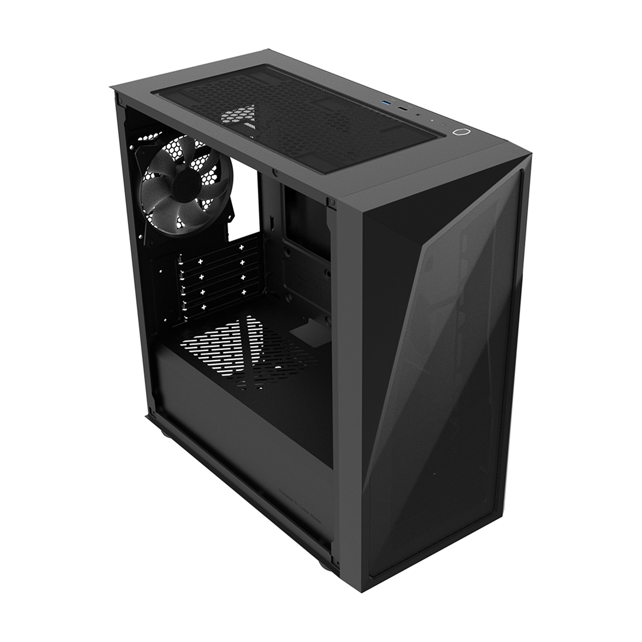 Gabinete Cooler Master Cp320-Kgnn-S03 Usb 2.0/3.2 Sin Fuente 1 Ventilador Trasero Instalado 120 Mm