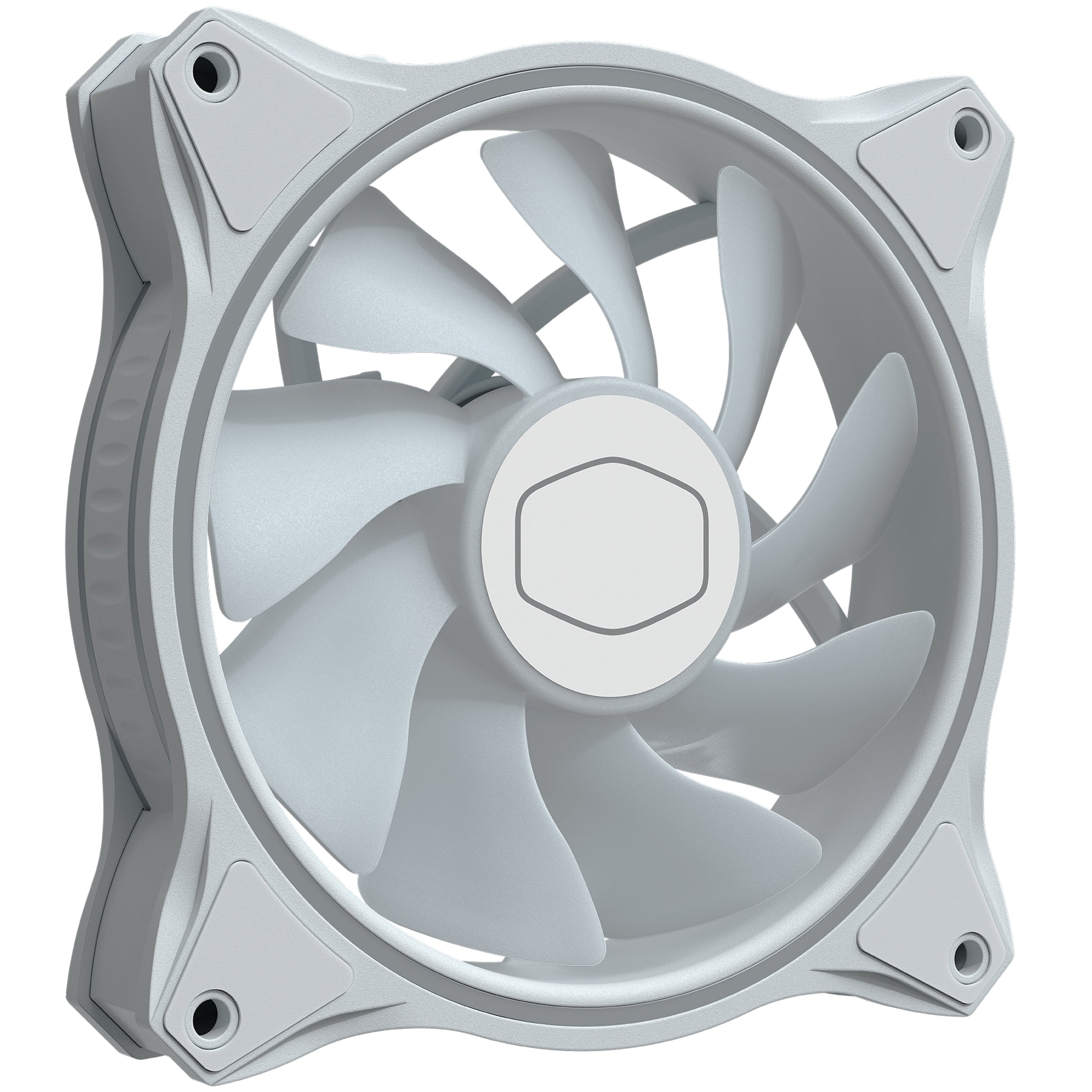 Ventilador Cooler Master Masterfan Mf120 Halo/Blanco/Led Rgb/Gamer