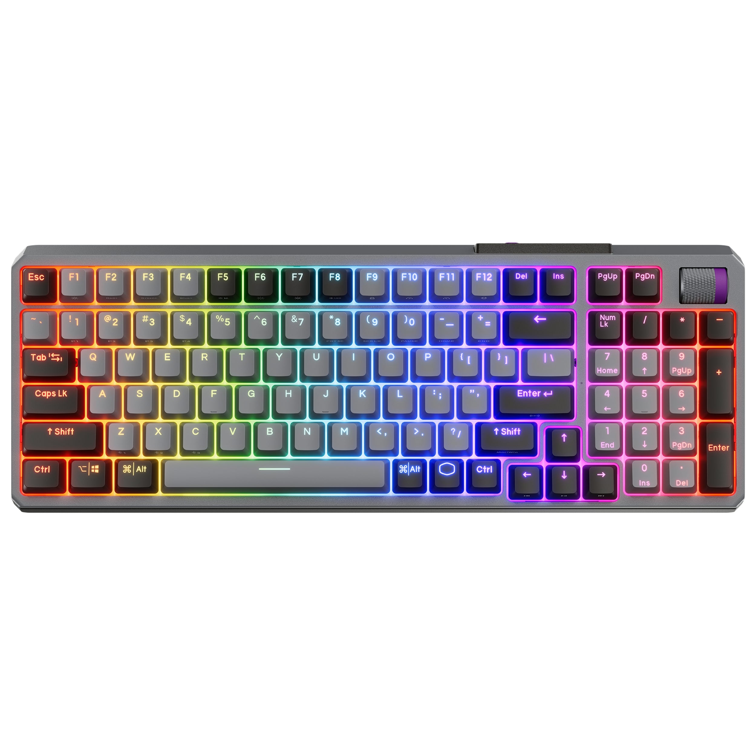 Teclado Inalambrico Híbrido Cooler Master Mk770 (Mk-770-Gkkr1-Us) Macaro