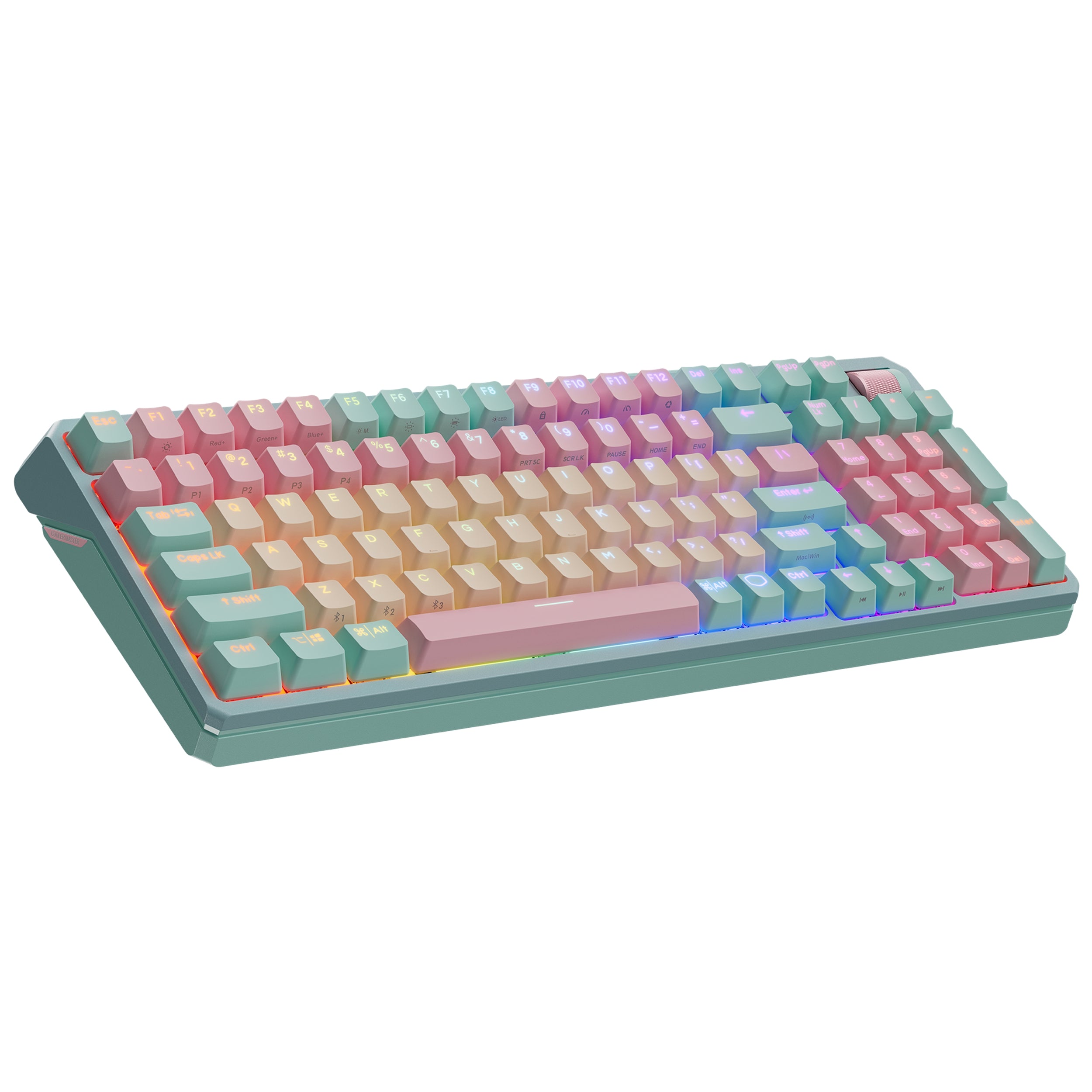 Teclado Inalambrico Híbrido Cooler Master Mk770 Mk-770-Mckr1-Us Macaro