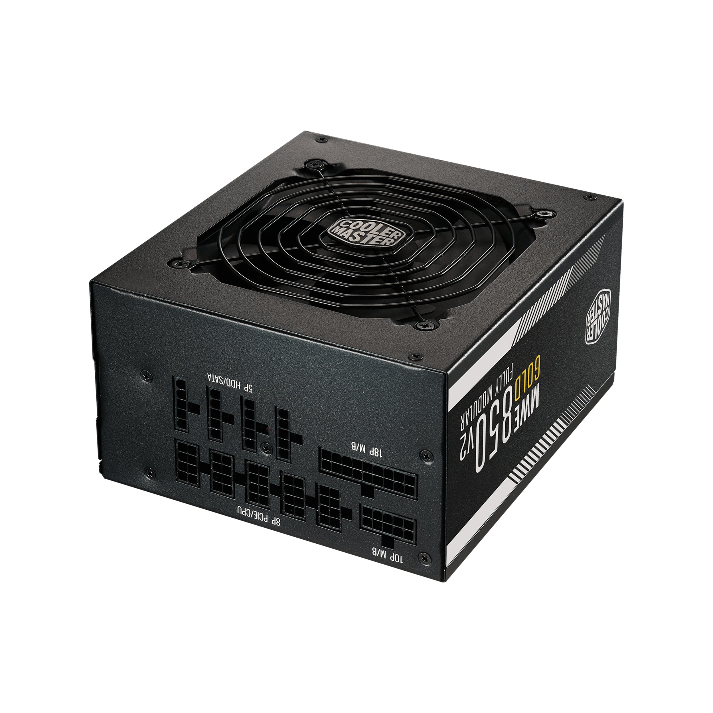 Fuente De Poder Cooler Master Mpe-8501-Afaag-U2 Gaming V2 Full Modular 80 Plus Gold 24-Pines Atx 120Mm 850W