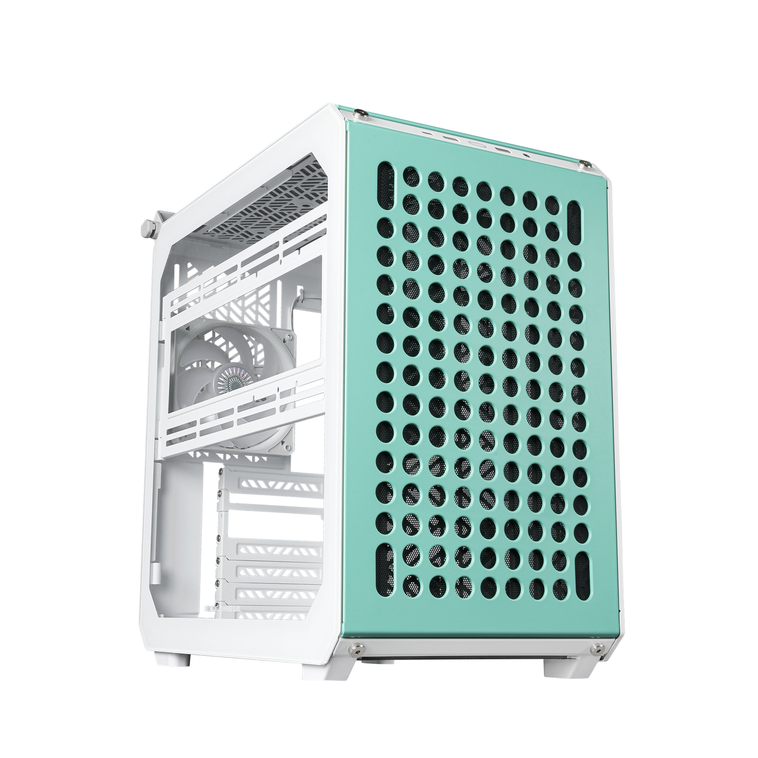 Gabinete Cooler Master Qube 500 Flatpack Macaron Edition/ E-Atx / Atx / Micro Atx / Itx / Psu Sfx/Sfx-L/ Atx Menta/Rosa/Crema