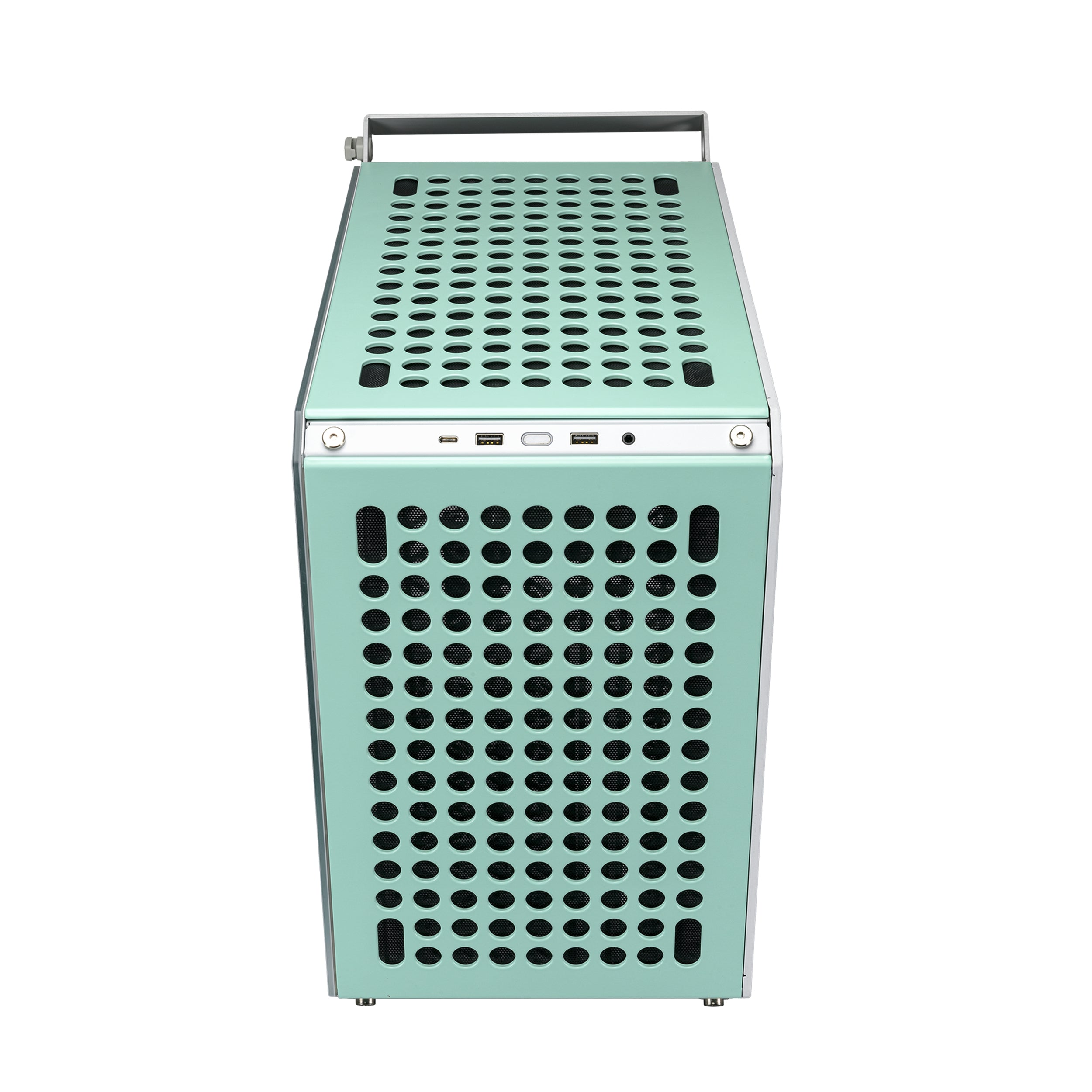 Gabinete Cooler Master Qube 500 Flatpack Macaron Edition/ E-Atx / Atx / Micro Atx / Itx / Psu Sfx/Sfx-L/ Atx Menta/Rosa/Crema