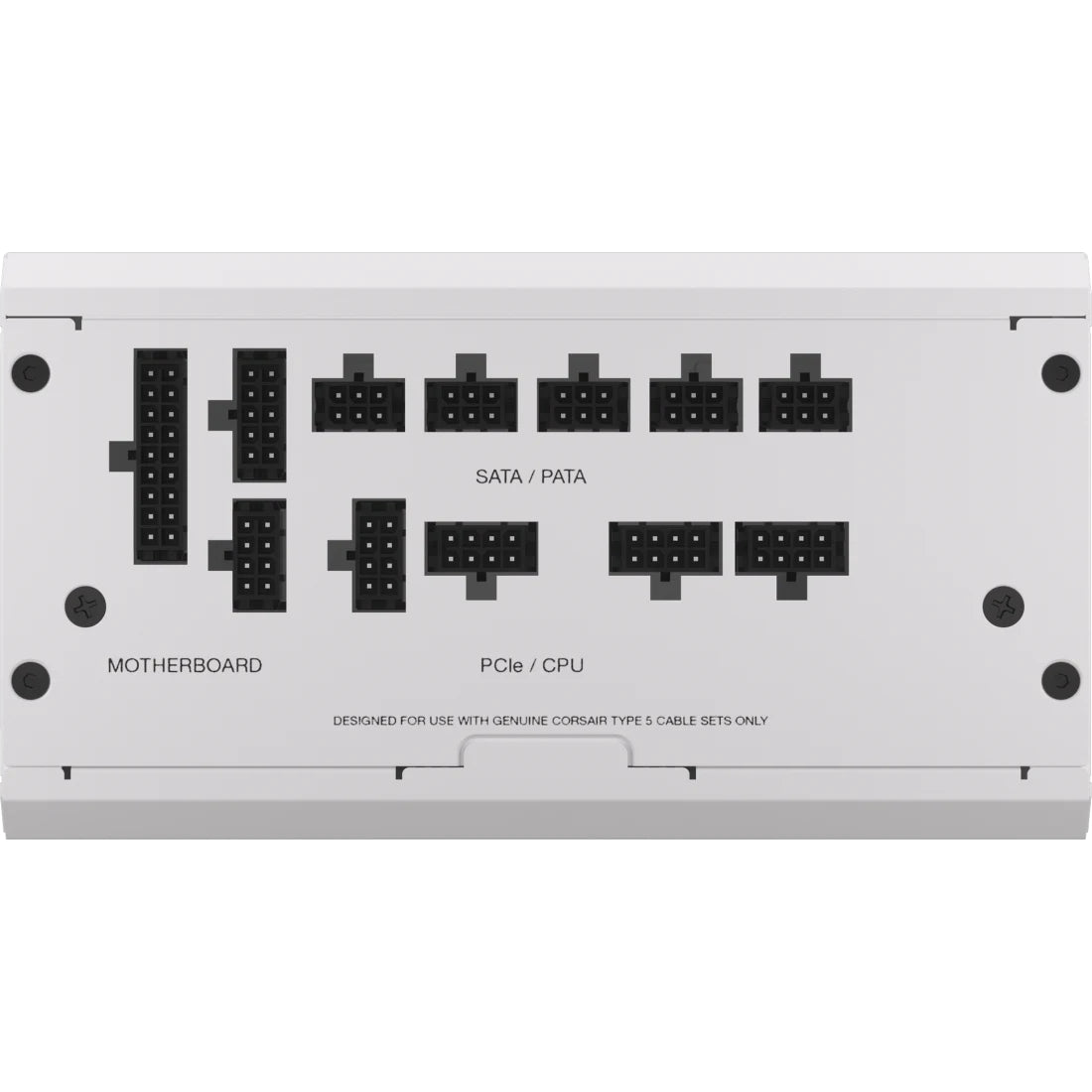 Fuente De Poder Corsair Rm850X Shift  / 850W / 80 Plus Gold/ Modular / Gamer - White (Cp-9020274-Na)