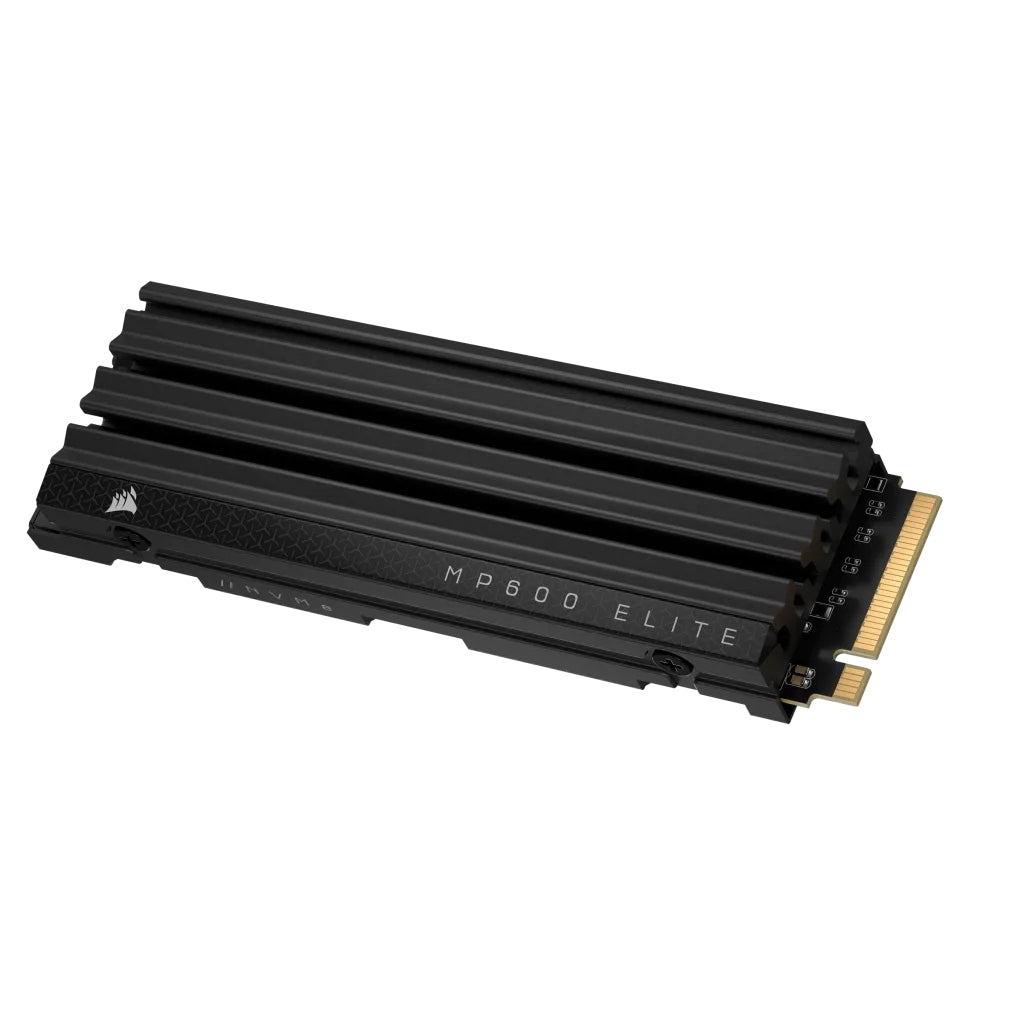 Unidad De Estado Solido Interno Corsair Mp600 Elite 2Tb M.2 2280 Nvme Pcie Gen 4X4  Lectura  7000Mb/S Escrit 6500Mb/S Disipador  (Cssd-F2000Gbmp600Ehs)