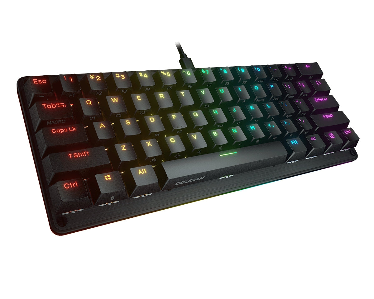 Teclados Cougar 37Prmrm1Mi.0002 Puri Mini Mecanico Rgb (37Prmrm1Mi.0002) Switches-Mecánico