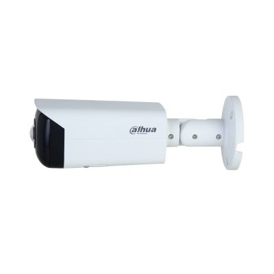 Camara Ip/ Dahua/ Ipc-Hfw3441T-As-P -Bullet Panorámica Resolución De 4 Mp/ Lente 2.1 Mm/  And #8738;180°/ Ir 20 Mts/Ia Wizsense/Detección De Movimiento/Protección Perimetral /Starlight /Poe/Wdr/Micrófono