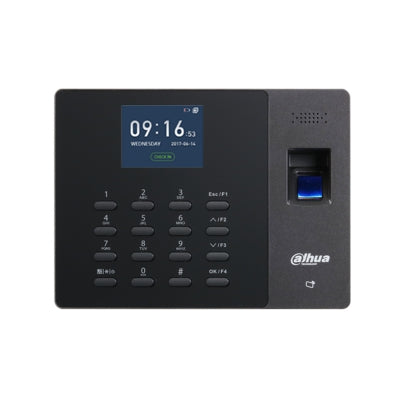 Control De Asistencia/Dahua/Dhi-Asa1222G/Control De Asistencia Standalone Con Batería Incluida/ 1,000 Usuarios, Passwords Y Tarjetas Mifare (Ic Card)/ 2,000 Huellas/100,000 Registros/