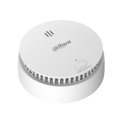 Detector De Humo Inalámbrico/ Dahua/ Dhi-Hy-Sa21A-W2 - / Sensor Fotoeléctrico De Doble Cámara / Sirena Interna De 85Db / Función De Prueba Y Silenciar / Alarma Visual Y Sonora / Indicador Led