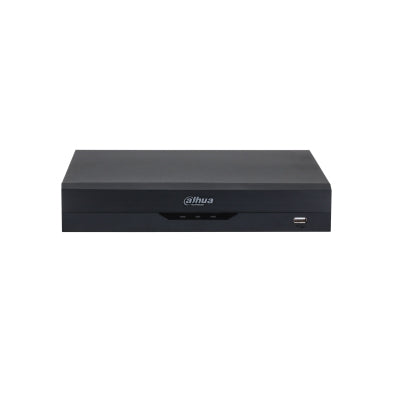 Dvr Dahua 4 Canales 4K/ Wizsense/ H.265/ 4 Canales Hdcvi4 Ip/ Hasta 8 Ch Ip/ 2 Ch De Reconocimiento Facial/ Sdm Plus/ Proteccin Perimetral/ 1 Sata De Hasta 10Tb/ Soporta Hdcvi/Ahd/Tvi/Cvbs