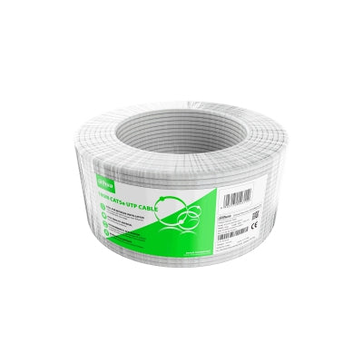 Bobina Dahua Technology Dh-Pfm922I-5Eun-C De Cable Utp Cat5E/ Cca/ 305 Metros/Color Blanco/ Uso Interior/ Cubierta Fr-Pvc (Rohs Compliant)