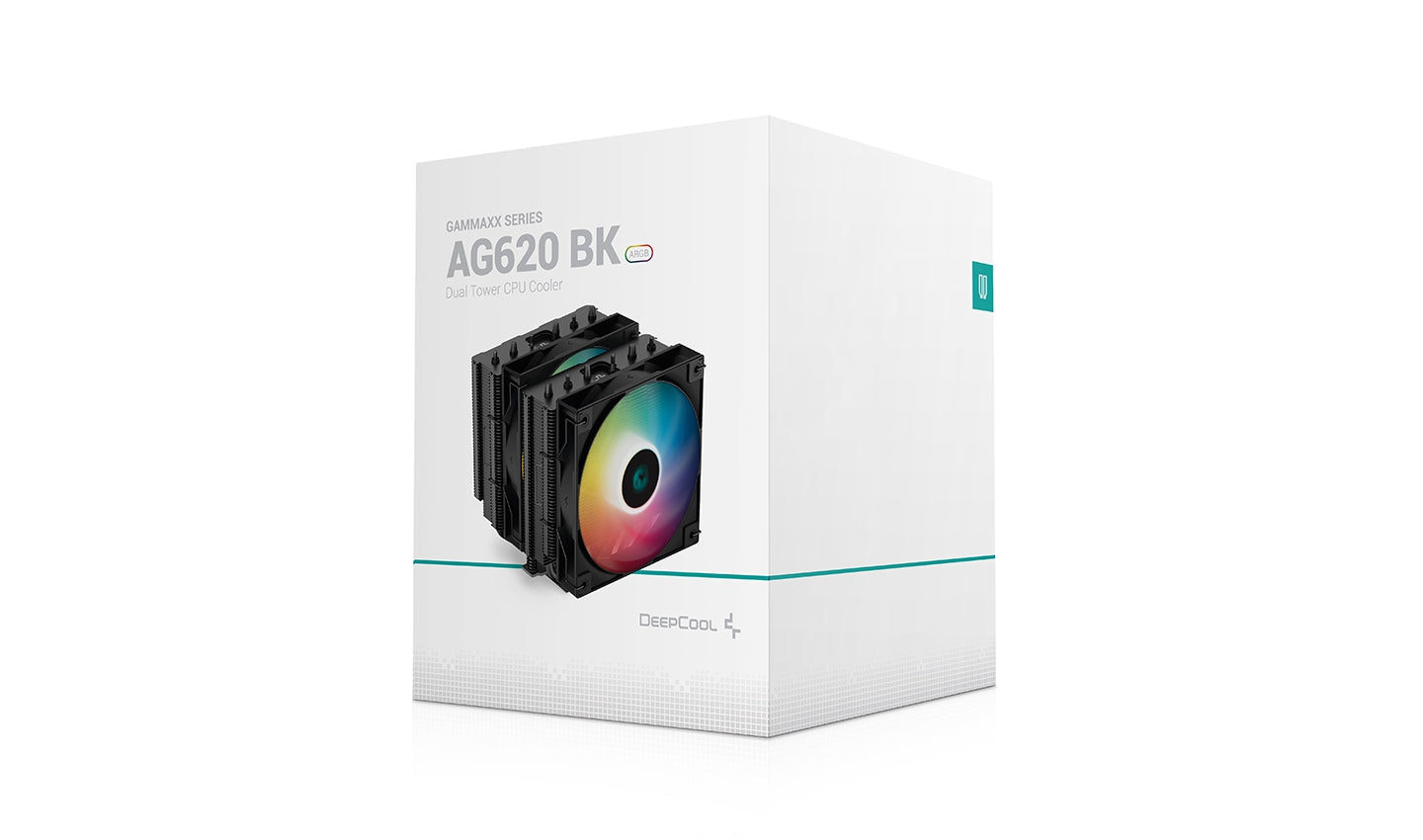 Disipador Deepcool Ag620 Bk Argb (R-Ag620-Bkanmn-G-2)