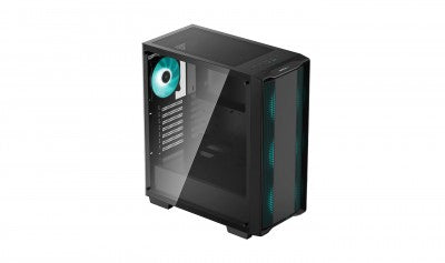 Gabinete Deepcool R-Cc560-Sibkgaa4-A-1 Gamer + Fuente Poder Pk600D 600W (R-Cc560-Sibkgaa4-A-1) Color Negro Formato Media Torre