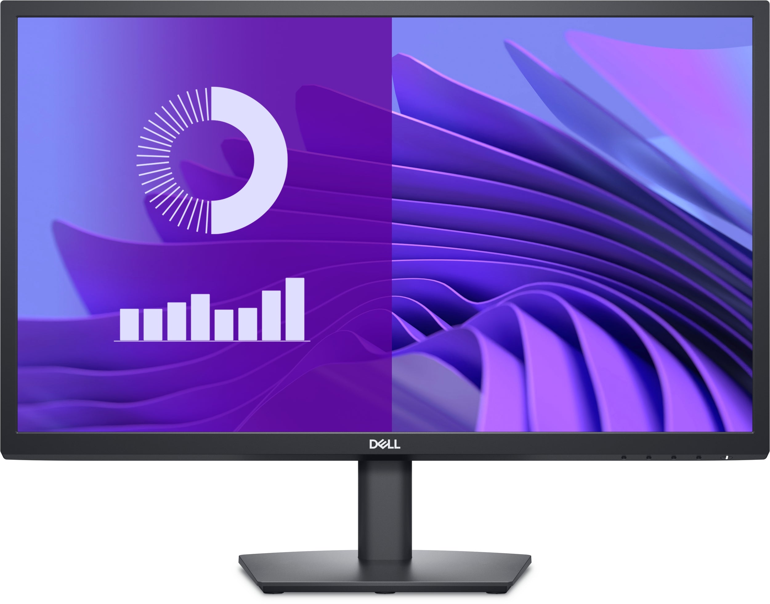 Monitor Dell E2425H 24" Fhd 1920 × 1080 A 75 Hz Dp Vga 210-Bnhs