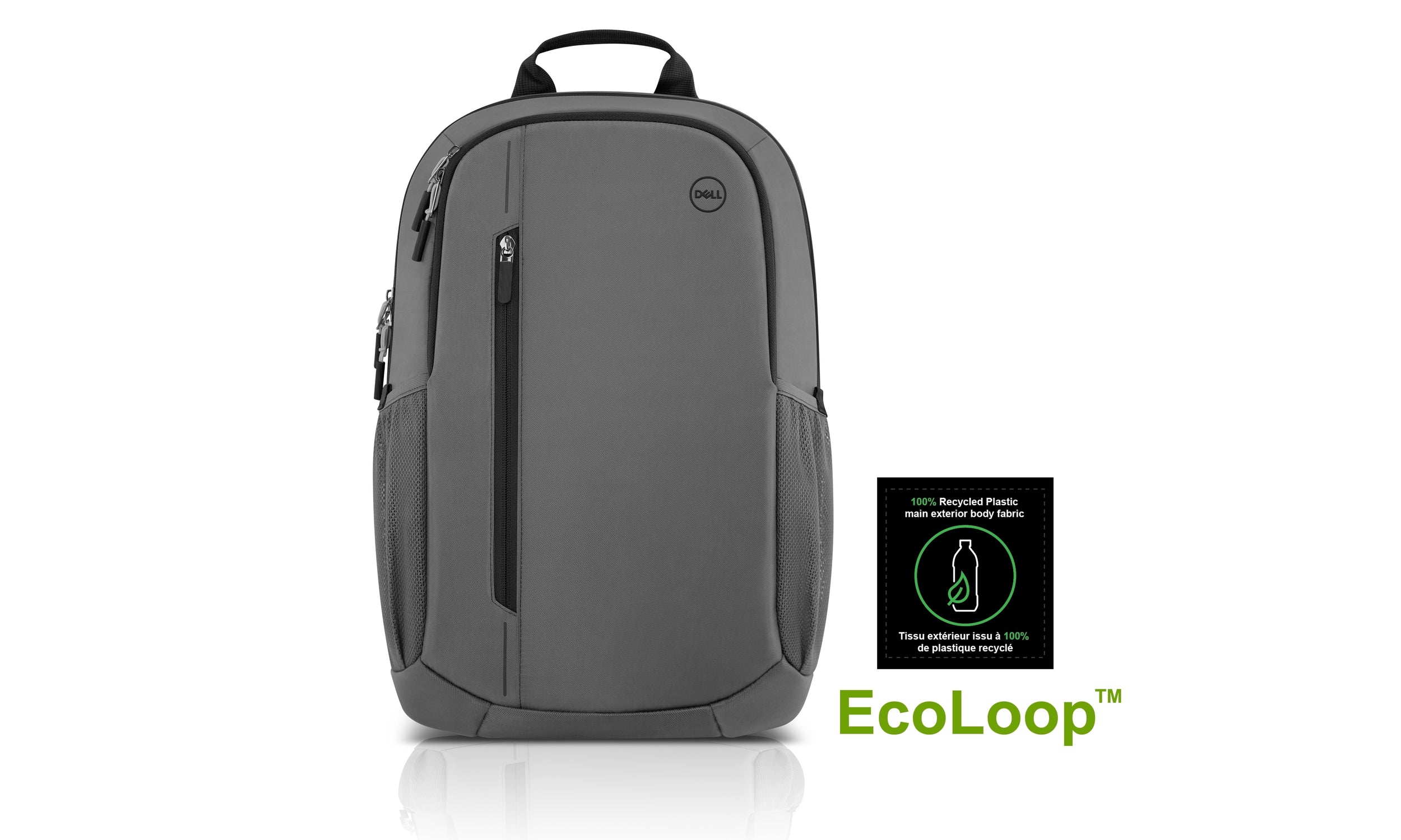 Mochiila Dell Ecoloop Urban | Backpack  Para Lapto De Hasta 15.6 | Gris | Resistente A La Interperie | 460-Bdjq |