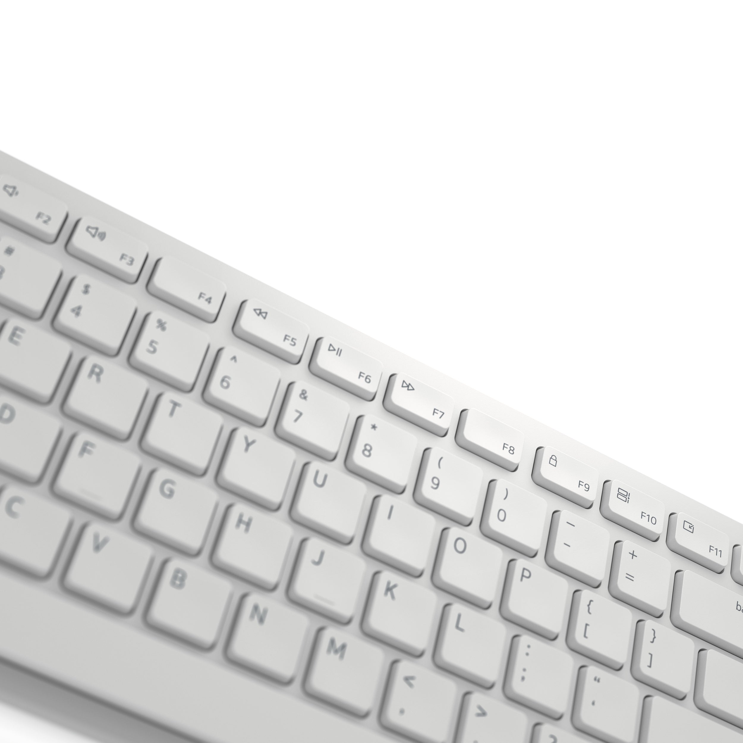 Kit Teclado Y Mouse Inlambrico Km5221W Blanco 3Yw