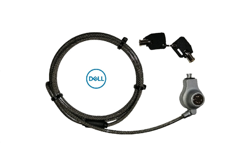 Candado De Seguridad Con Llave Solo Para Equipos Dell Color Gris