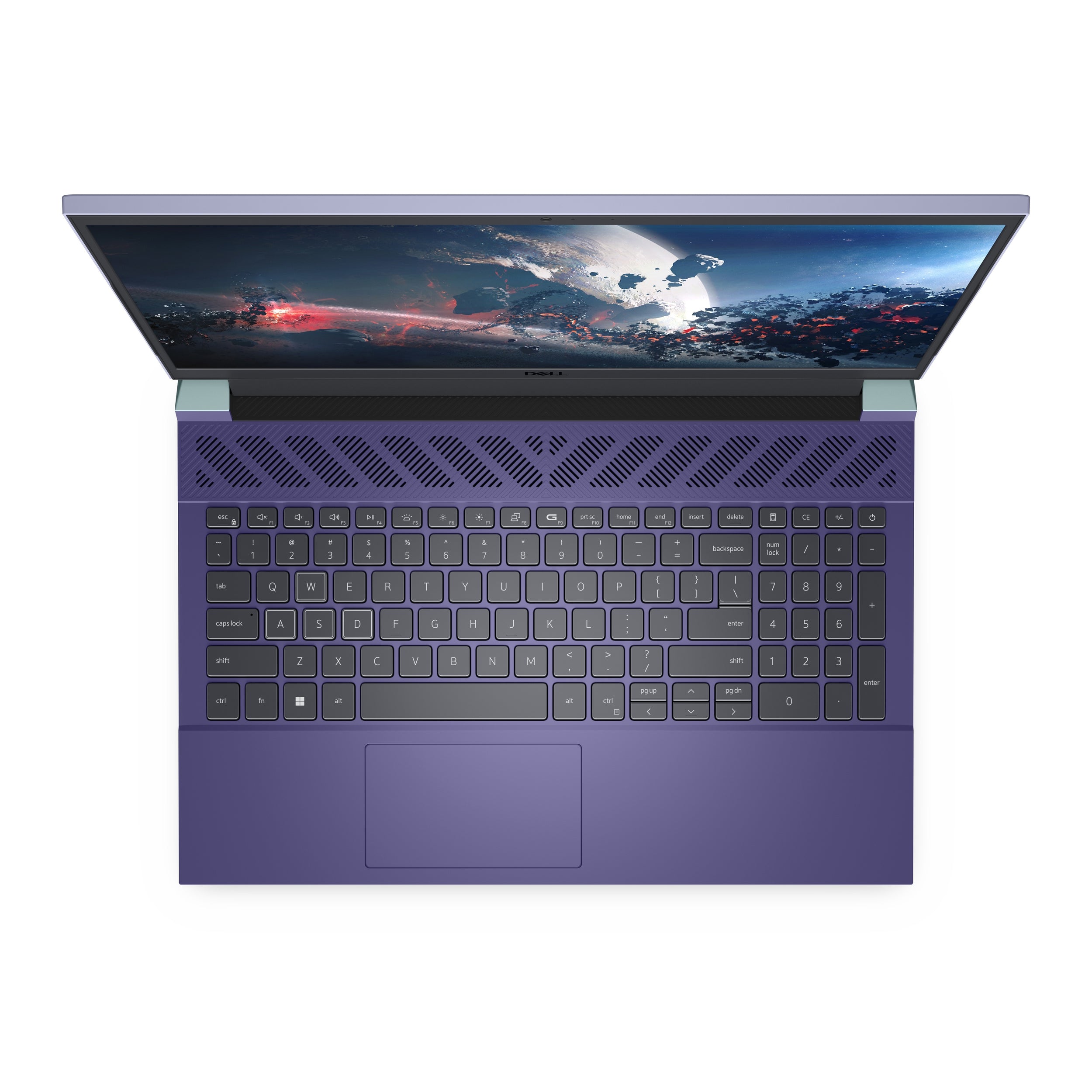Laptop Dell G15 5530 | Gaming | Ci7-13650Hx, 16Gb, 512Gb | Rtx 460 8Gb | 15.6 | Win 11 Home | Purple | R7Xrh |