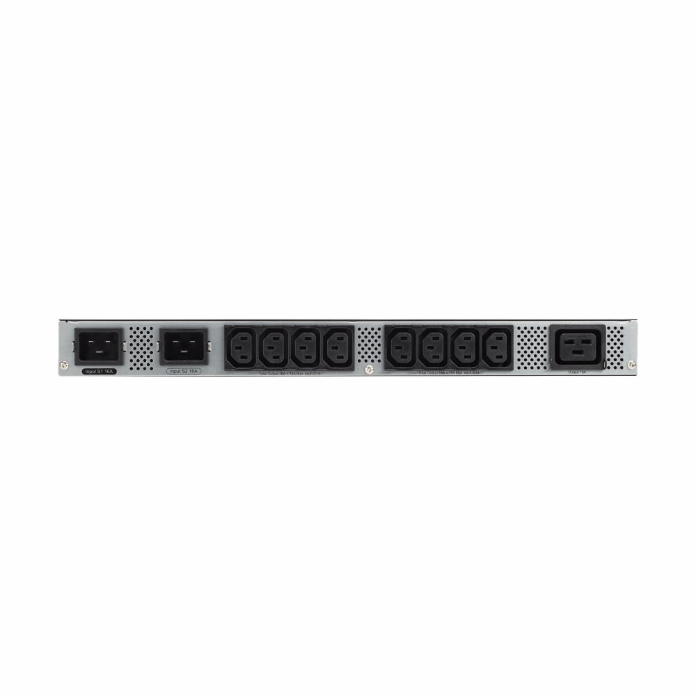 Ats Rack Pdu, 1U, 2 L6-20P, Outlets 8 C13, 1 C19 220V