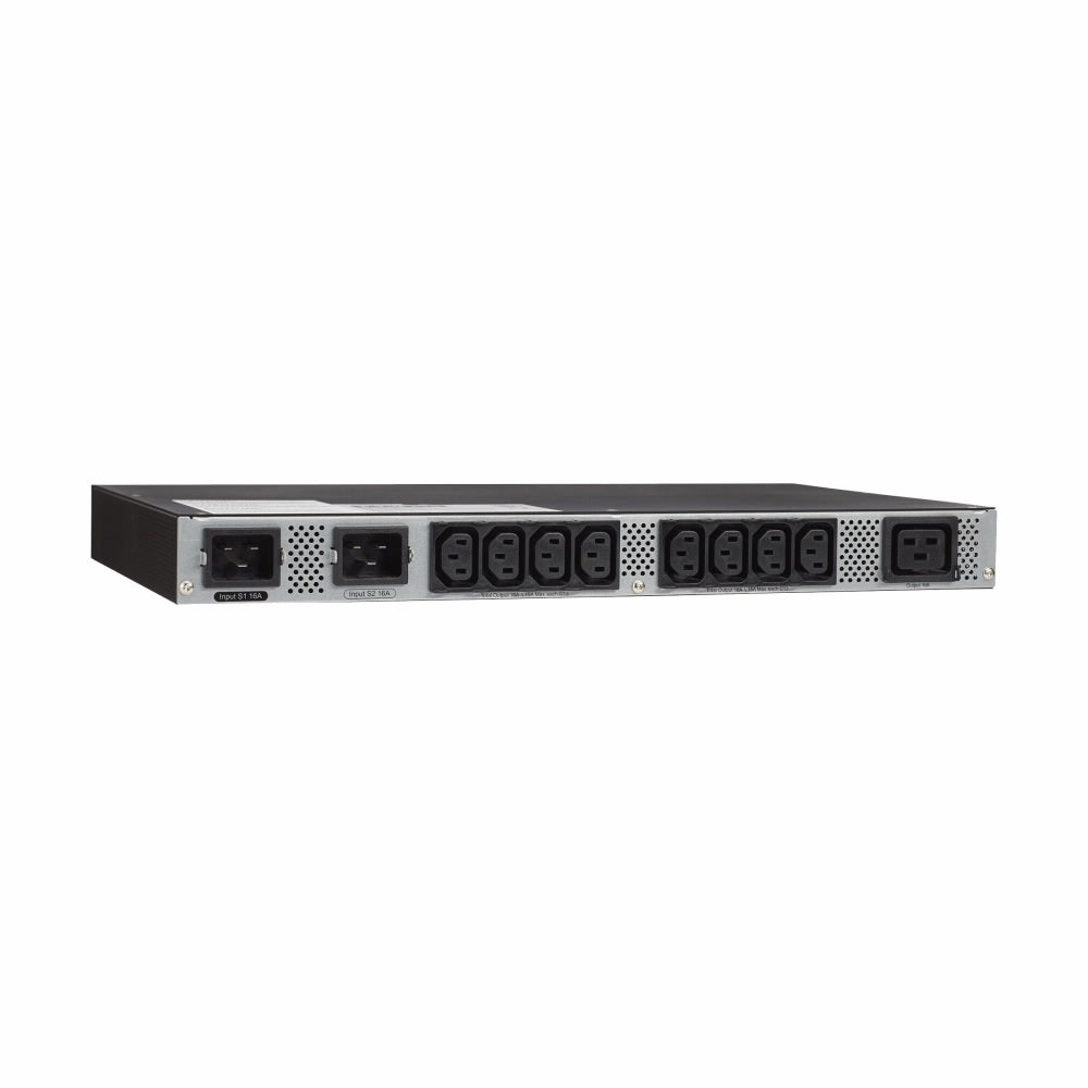 Ats Rack Pdu, 1U, 2 L6-20P, Outlets 8 C13, 1 C19 220V