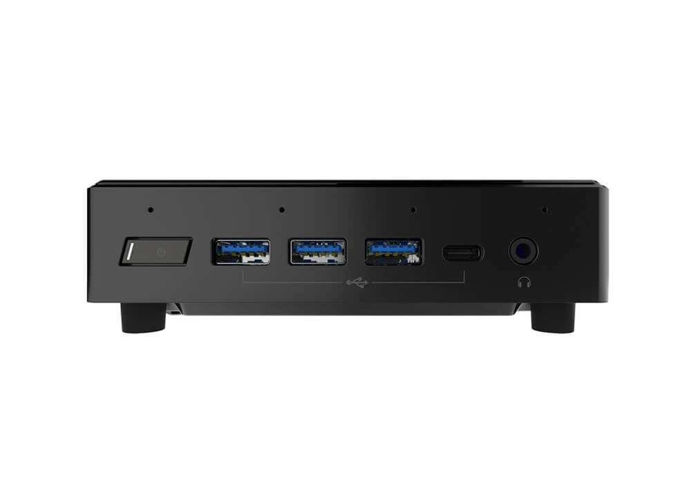 Mini Pc Ecs Liva Z3 N4500 4G/64G Win11P Celeron 4Gb/64Gb M.2 Hdmi/Minidp Wifi/Bt Pro