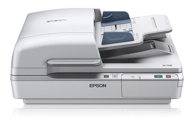 Escáner Epson Ds-7500 216 X 1016 Mm 40 Ppm Base Plana Y Adf Ccd 4000 Páginas