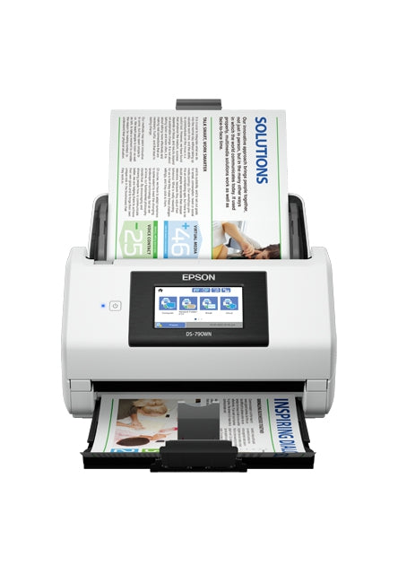 Escaner Epson Workforce Ds-790Wn, 45 Ppm/90 Ipm, 600 Dpi, Usb, Ethernet (Red), Wifi, Duplex, Adf