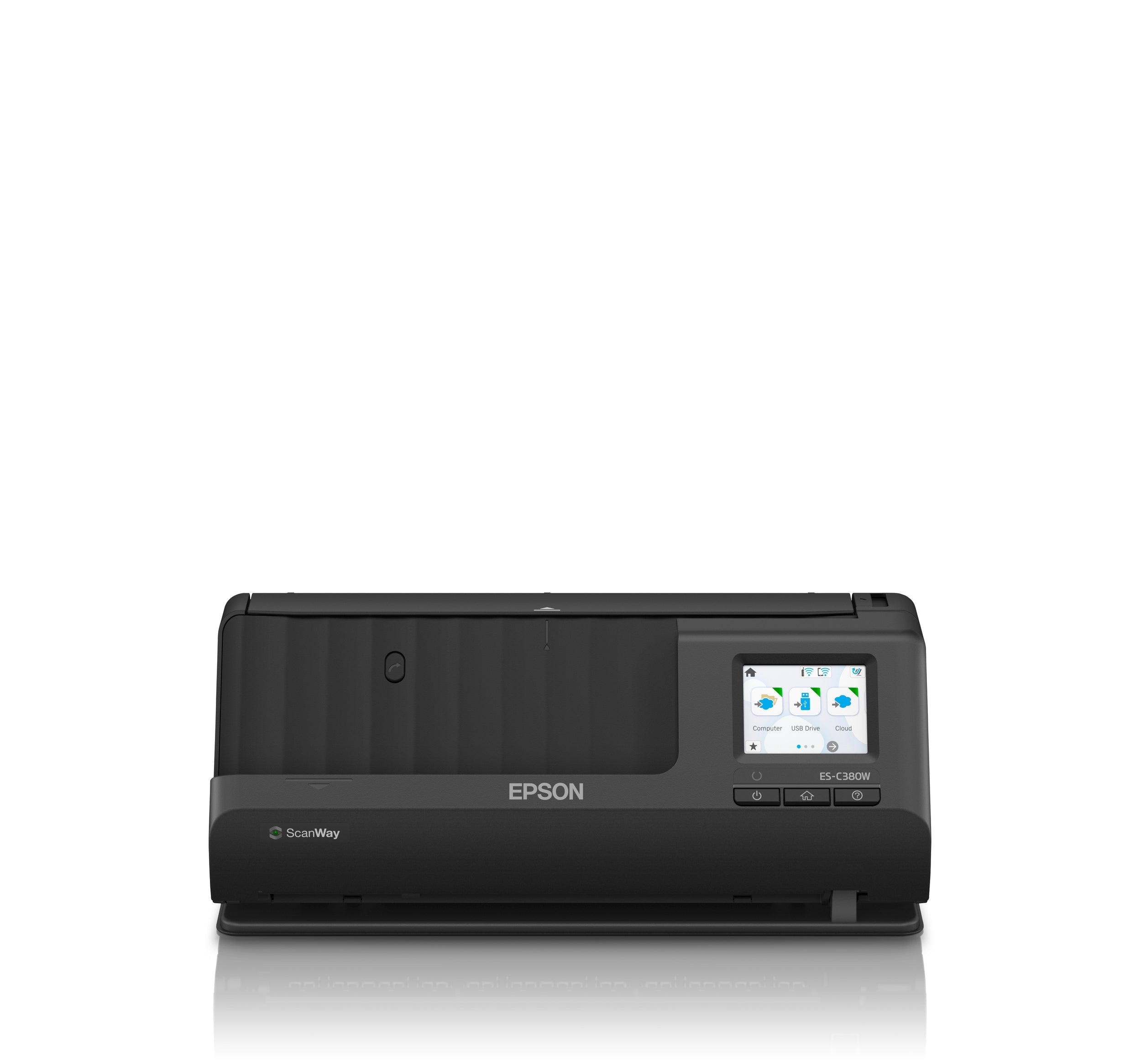 Escaner Epson Workforce Es-C380W, 30 Ppm / 60Ipm, 600D Pi,1200 Dpi, Led Rgb, Usb, Wifi