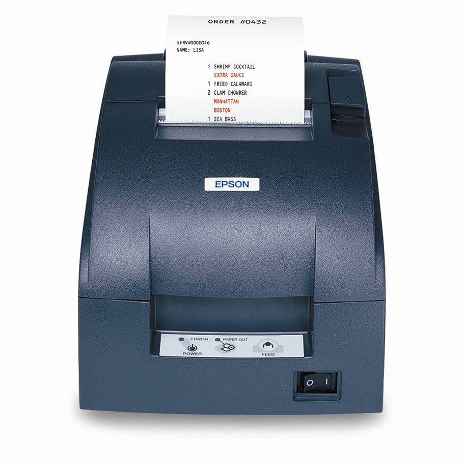 Miniprinter Epson Tm-U220A-153, Matriz, 9 Pines, Serial, Autocortador, Auditoria, Negra