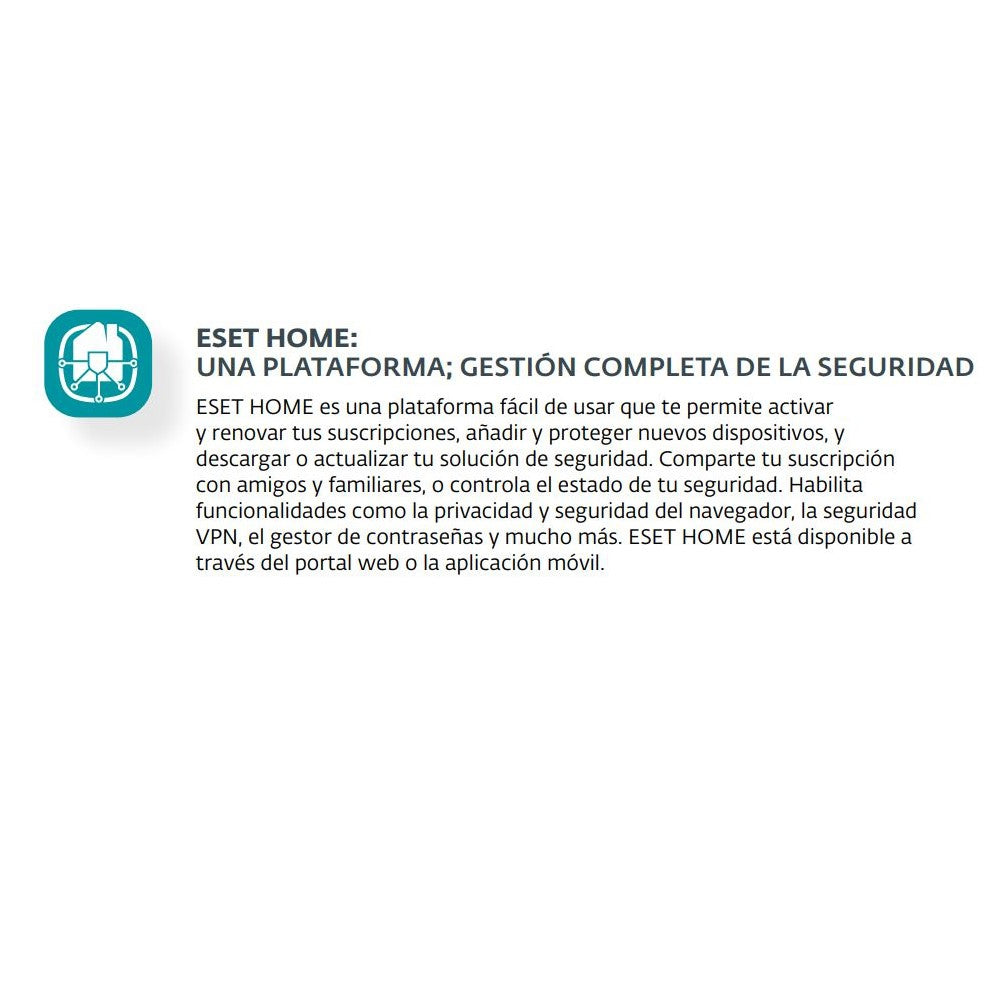 Home Security Essential 10 Lic 1 Año Eset Ehse101