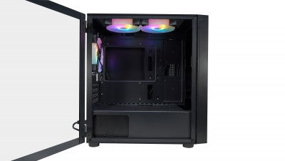 Gabinete Gaming Evotec Ev-1018 Negro