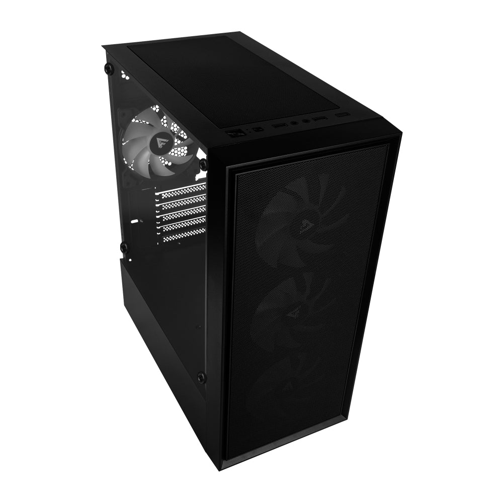 Gabinete Game Factor Csg503 Matx Usb 3.0 4 Vent 120Mm Argb S/Fte