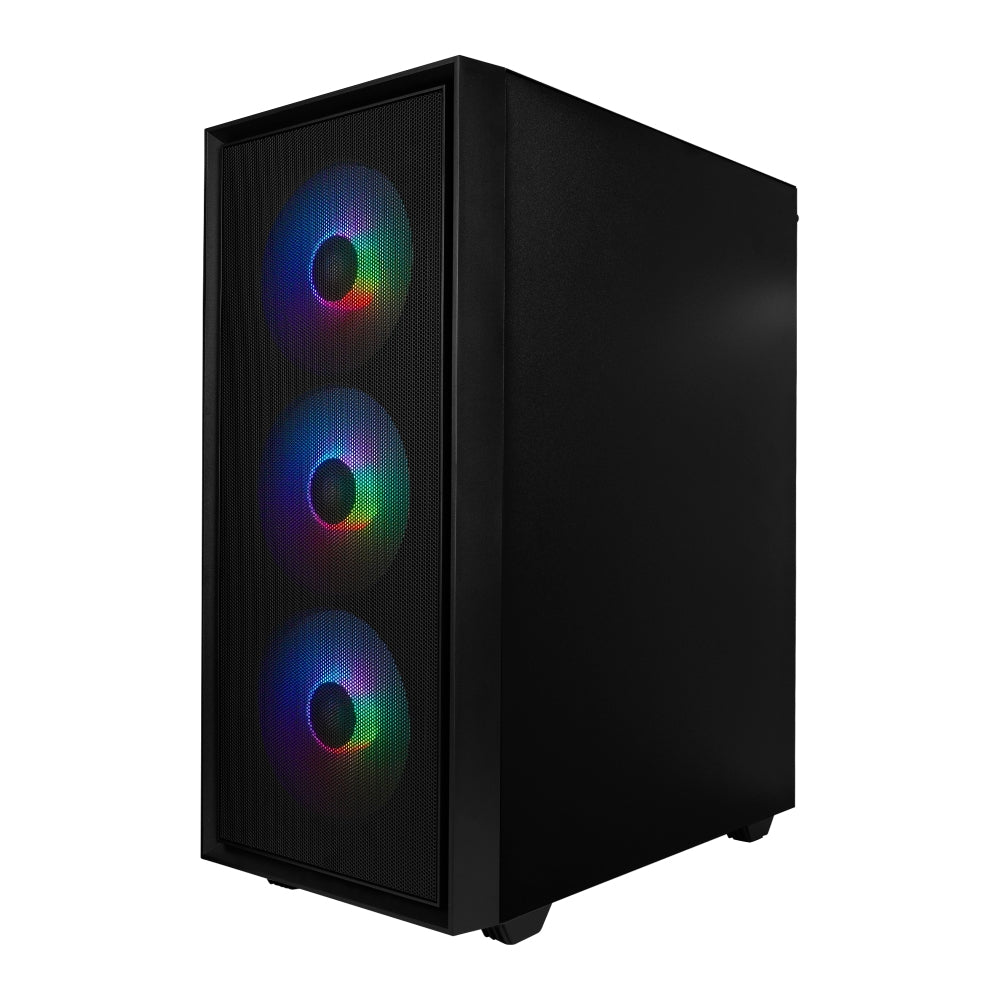 Gabinete Game Factor Csg503 Matx Usb 3.0 4 Vent 120Mm Argb S/Fte