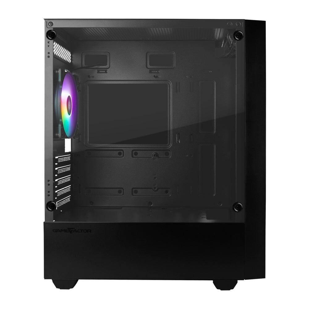 Gabinete Game Factor Csg503 Matx Usb 3.0 4 Vent 120Mm Argb S/Fte