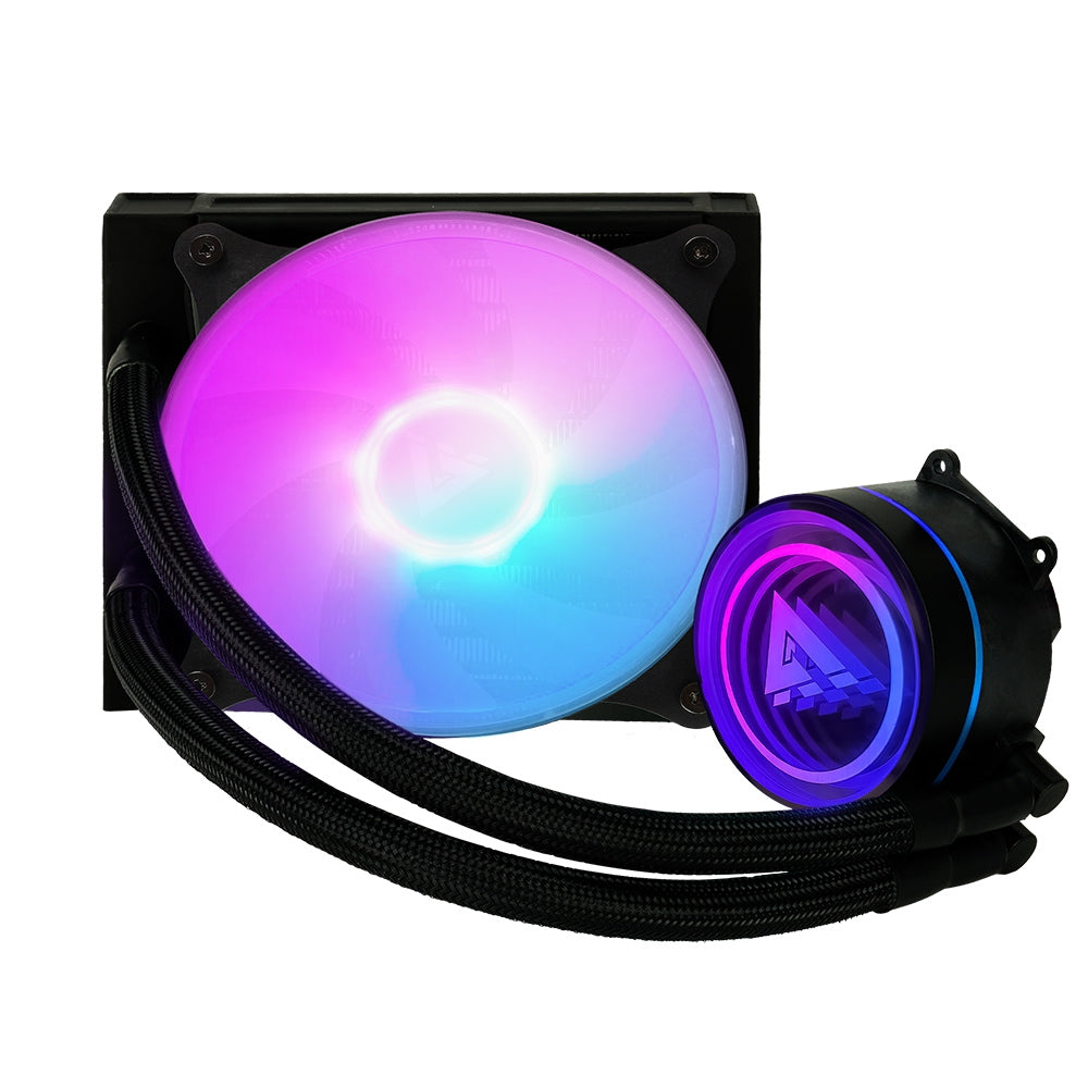 Enfriamiento Liquido Game Factor Lqg501 Liquido. Gamer Lqg501. 120Mm Rgb Tdp 150W Fan 70 Cfm Negro.